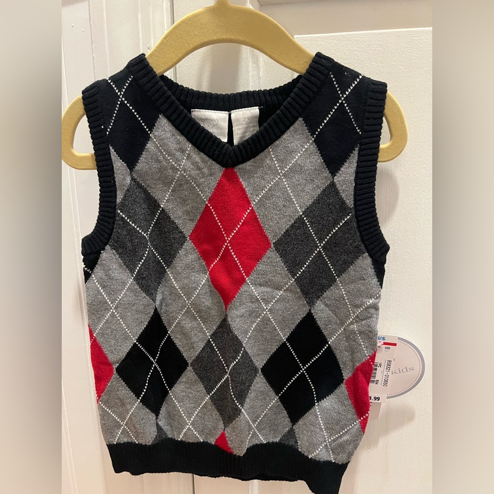 NWT- Boys koala kids sweater vest size 2T